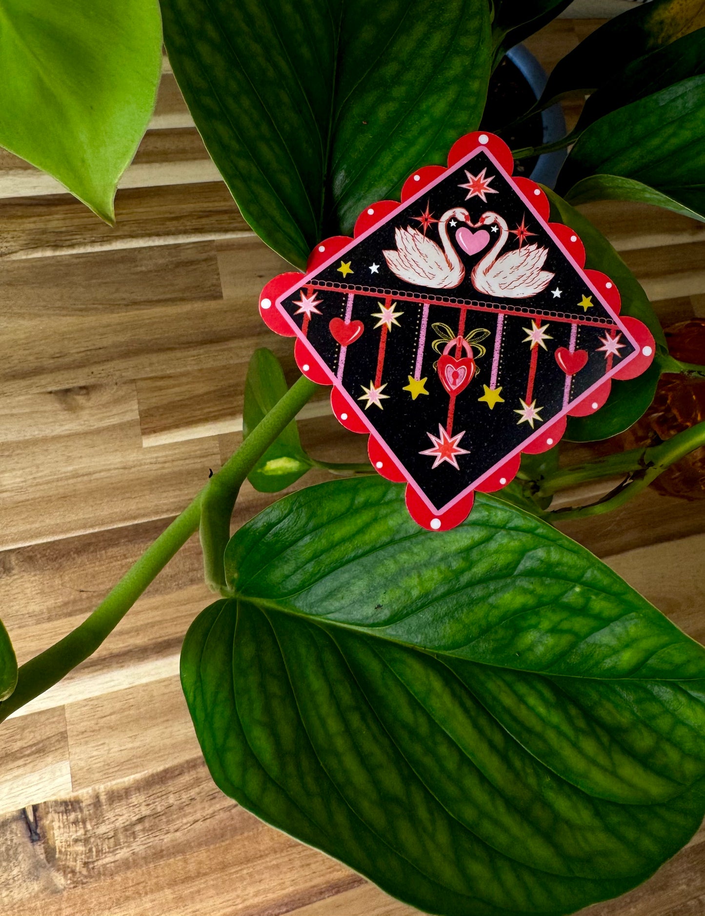 LOCKED DOWN Vinyl Sticker