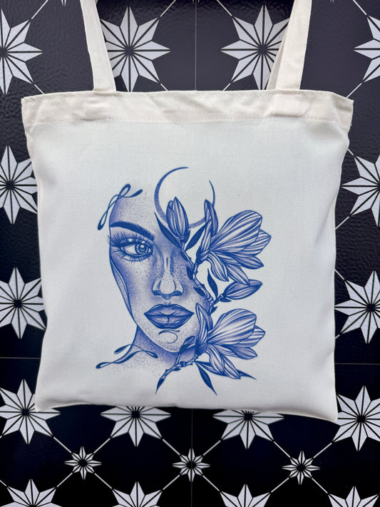 Magnolias by moonlight | Tote Bag