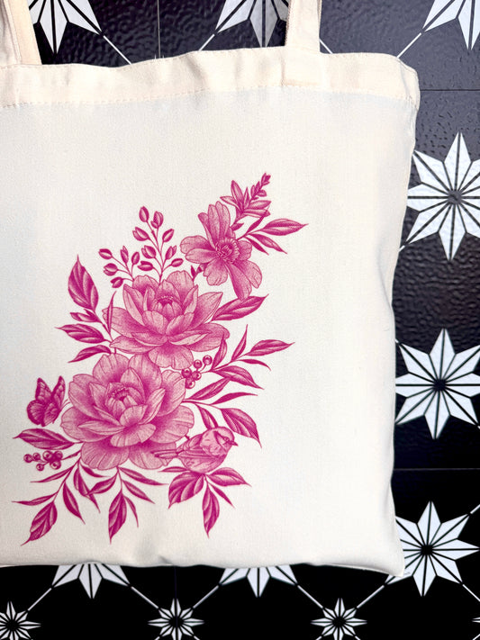 Botanicals, Butterflies, and Birds | Tote Bag