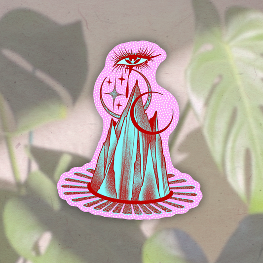 Tears on the Mountain| Vinyl Sticker