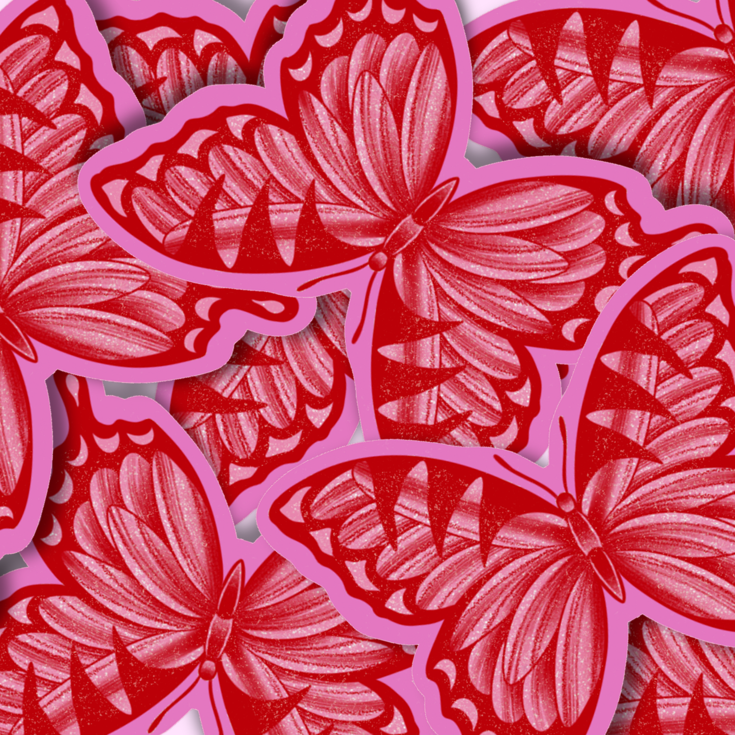 Candy Butterfly | Vinyl Sticker