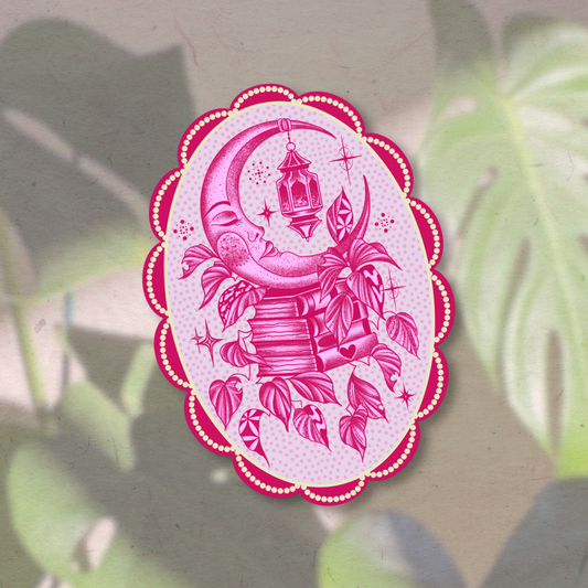 Luna Librarian | Vinyl Sticker (Shipped INTERNATIONAL)