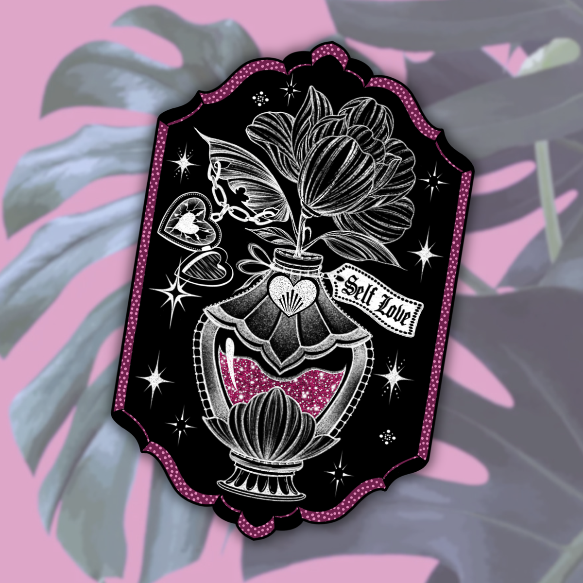 self love | Vinyl Sticker (Shipped INTERNATIONAL)