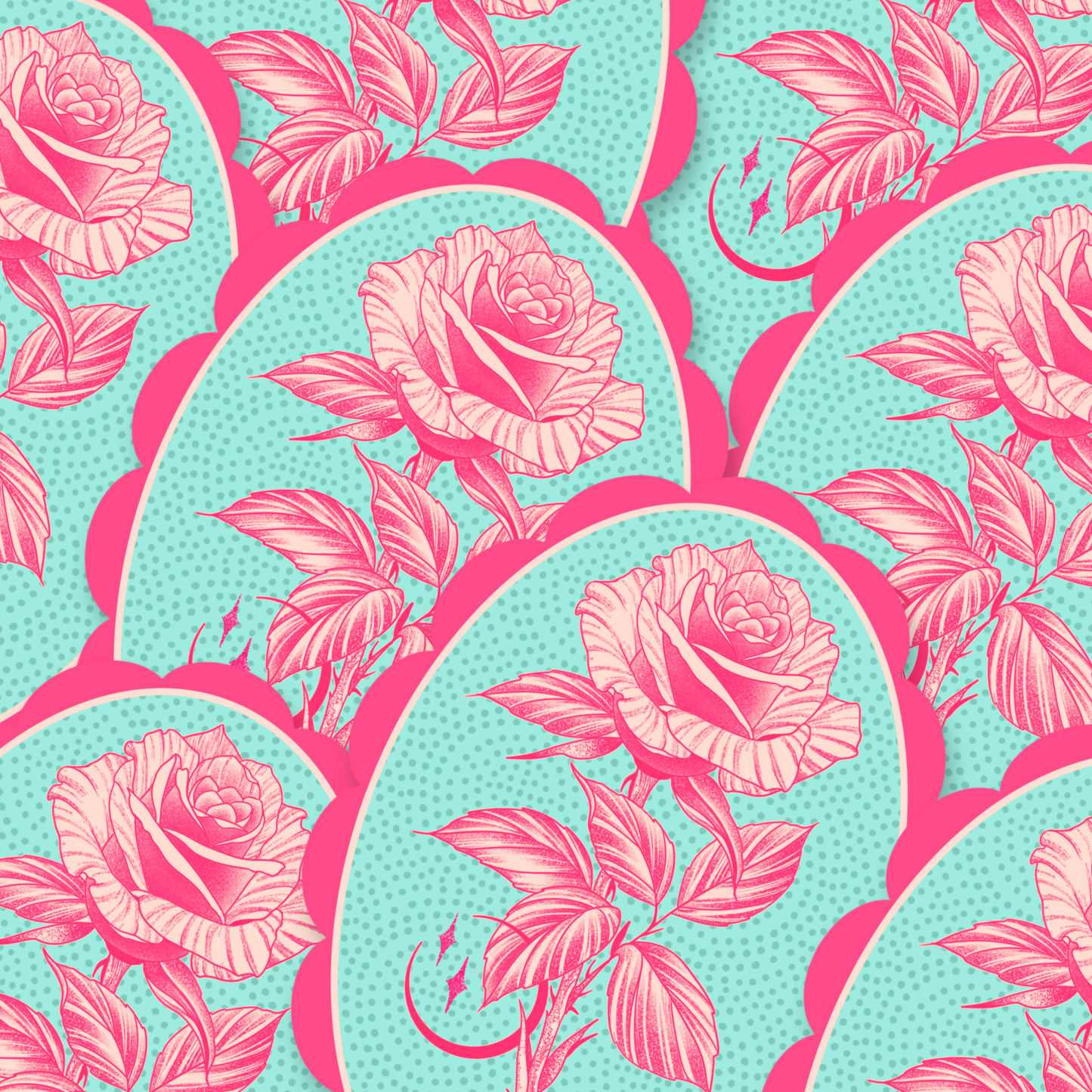 Rose colored glasses| Vinyl Sticker