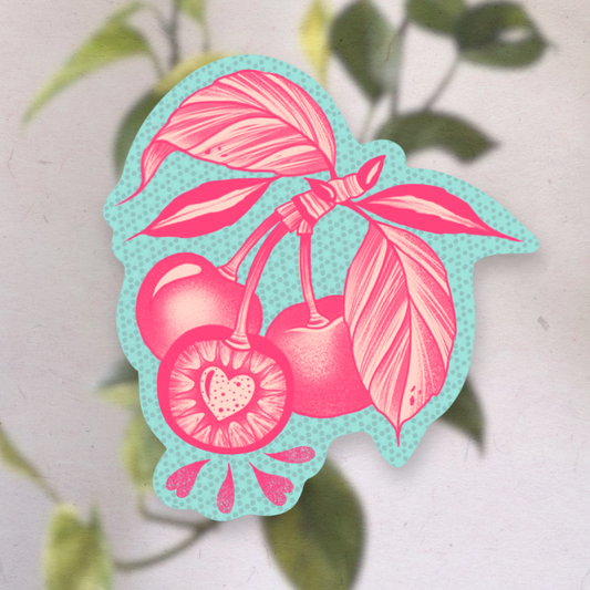 Cherry Baby | Vinyl Sticker (Shipped INTERNATIONAL)