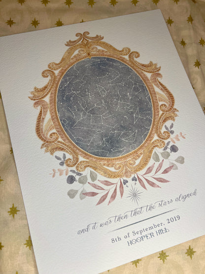 Custom Night Sky Print