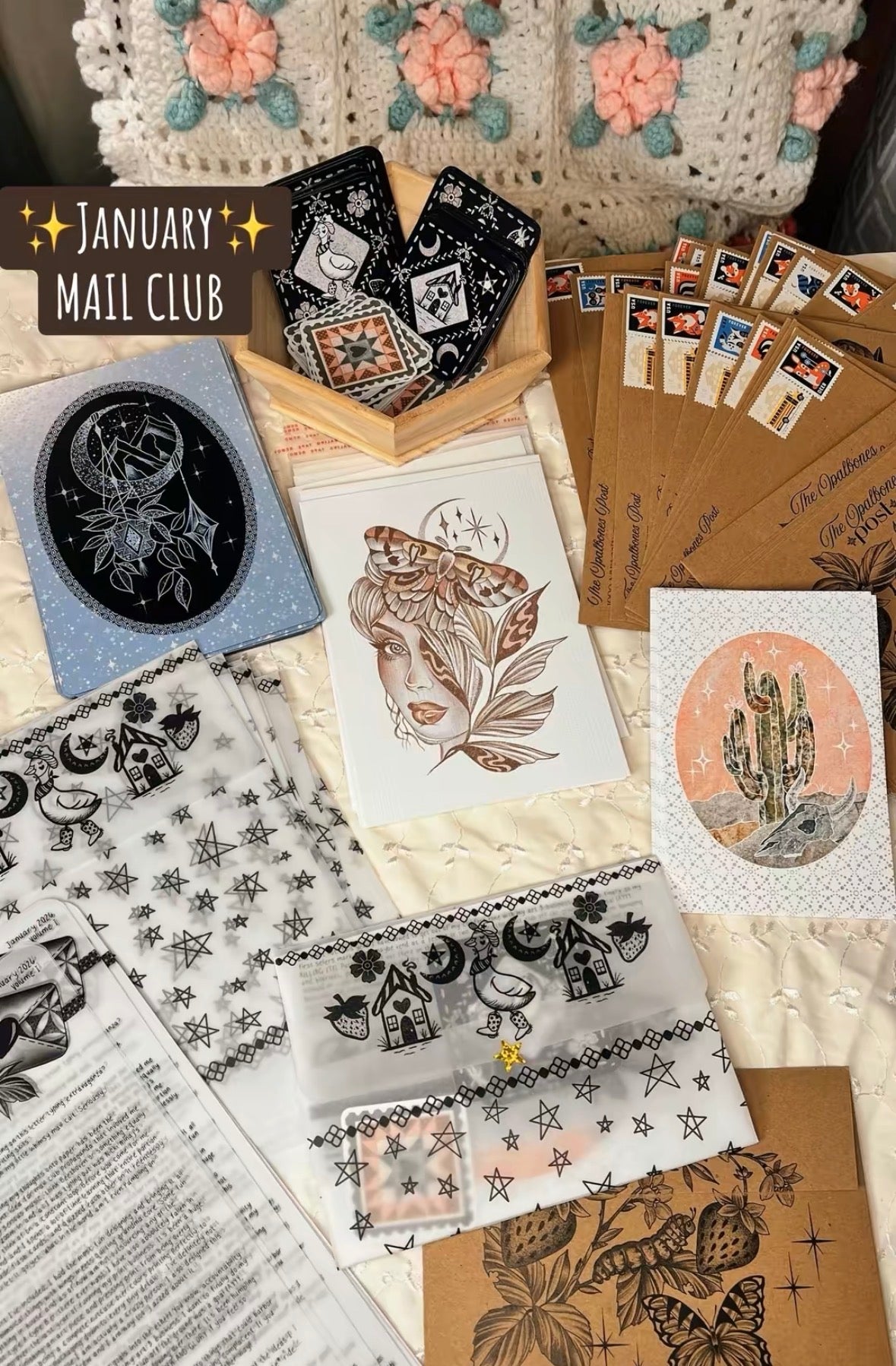 Catch Up Mail: JANUARY