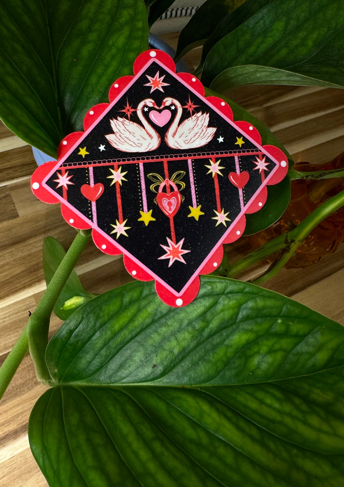 LOCKED DOWN Vinyl Sticker