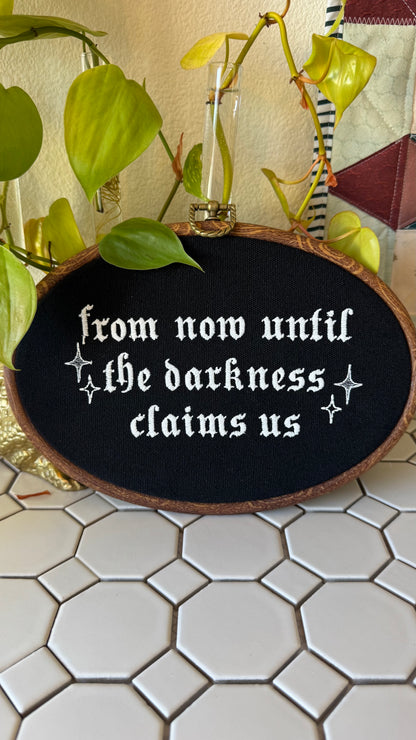 The Thirteen : Embroidered TOG Oval art