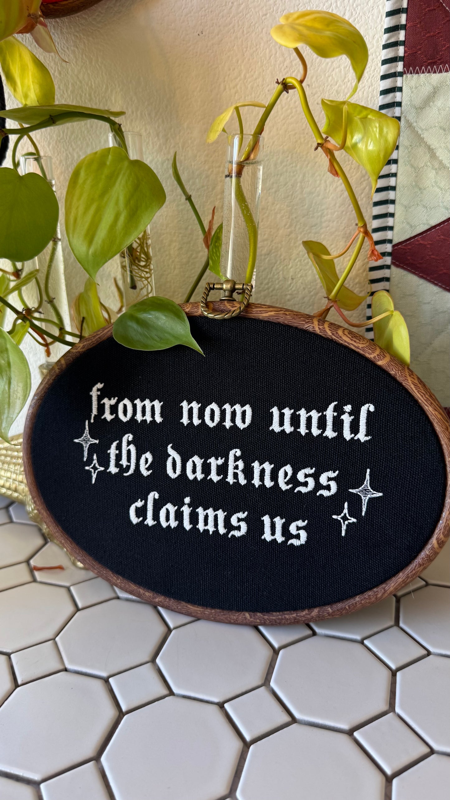 The Thirteen : Embroidered TOG Oval art