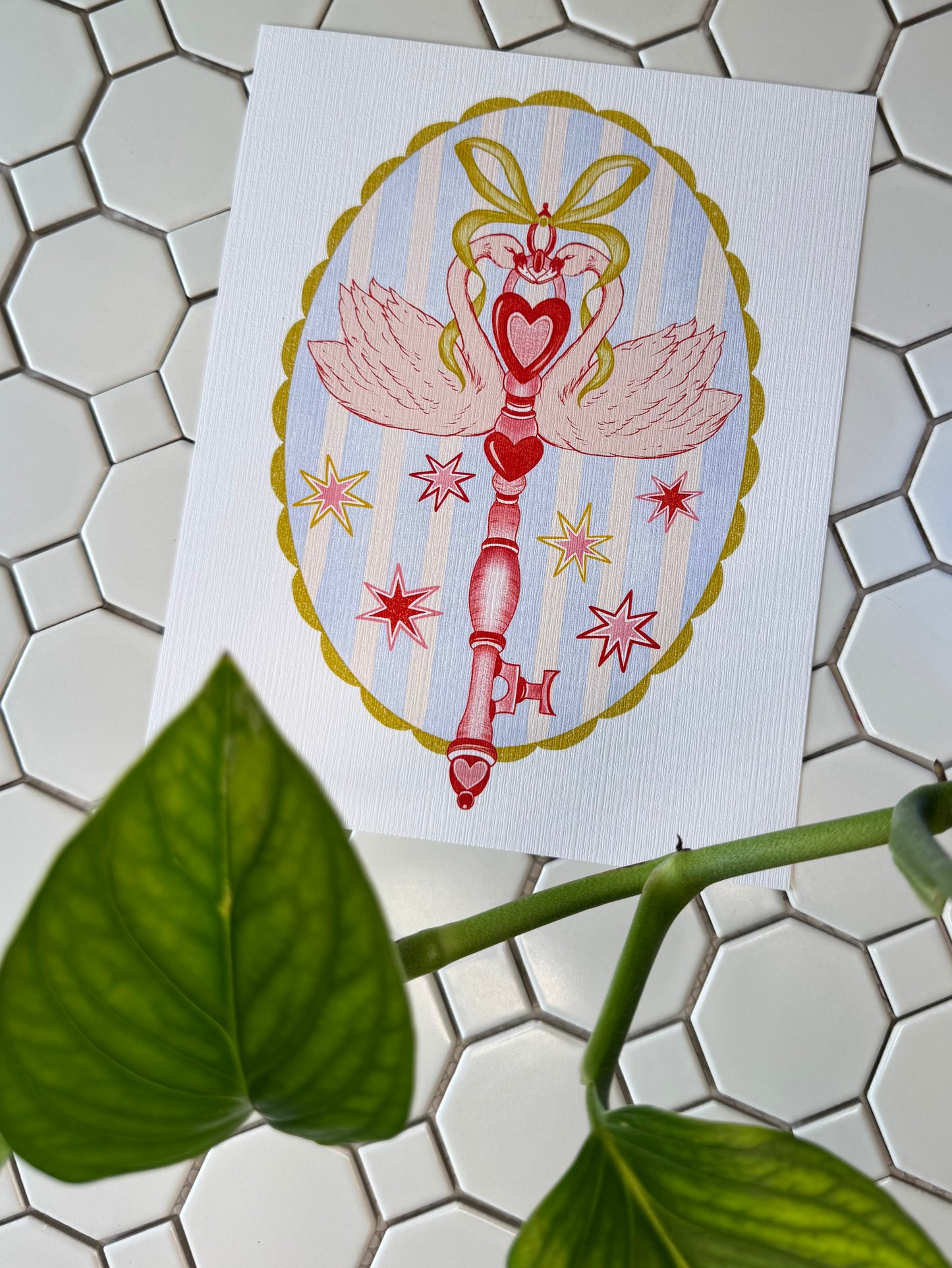 Locked In Love |8”x10”| Feb mail club print