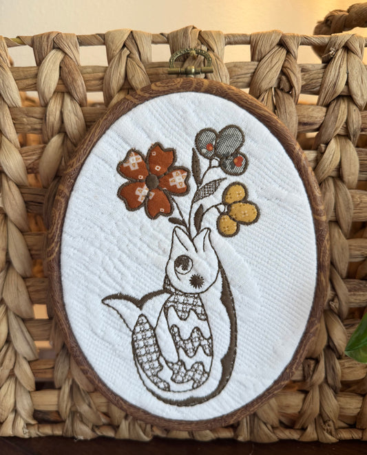 Fish Vase oval hoop 7.5"