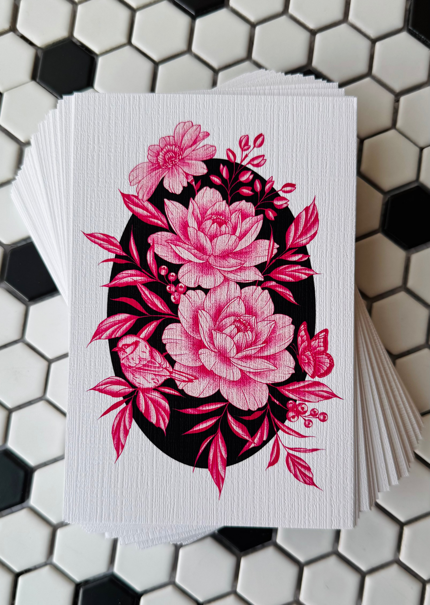 Botanical Bird | May mail club print (Larger sizes available)