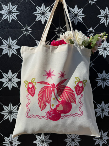 Cherry Bomb Tote Bag