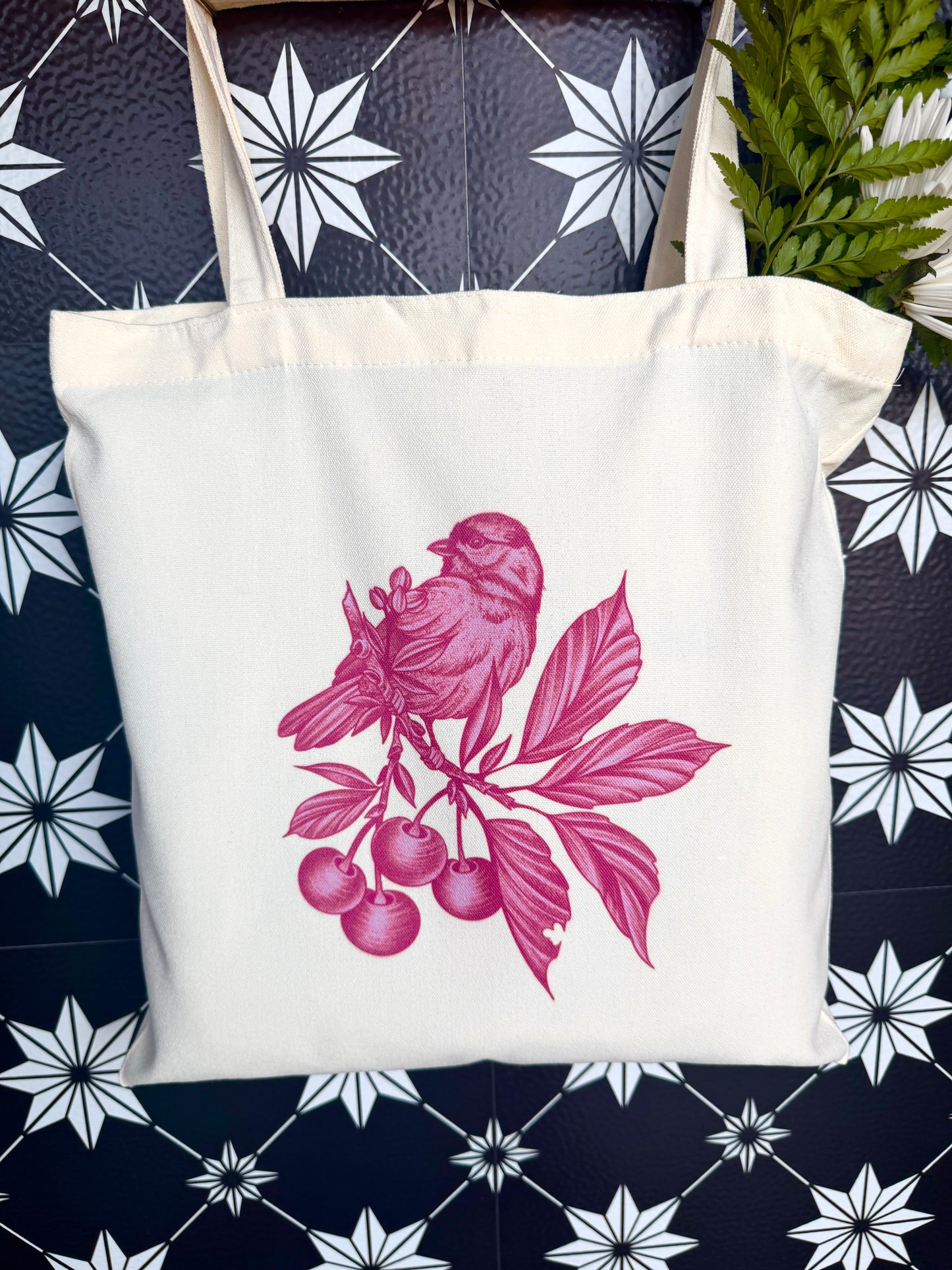 Cherry Branch Bandit | Tote Bag