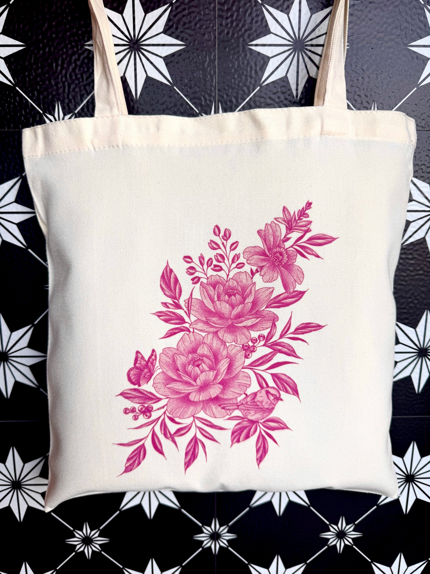 Botanicals, Butterflies, and Birds | Tote Bag