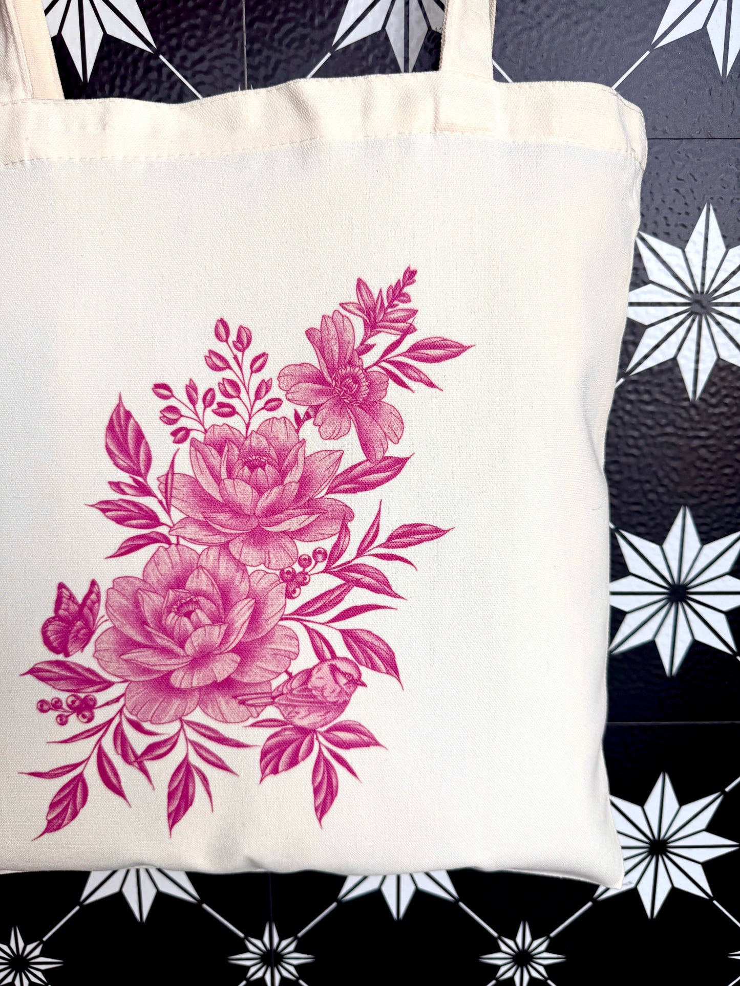 Botanicals, Butterflies, and Birds | Tote Bag