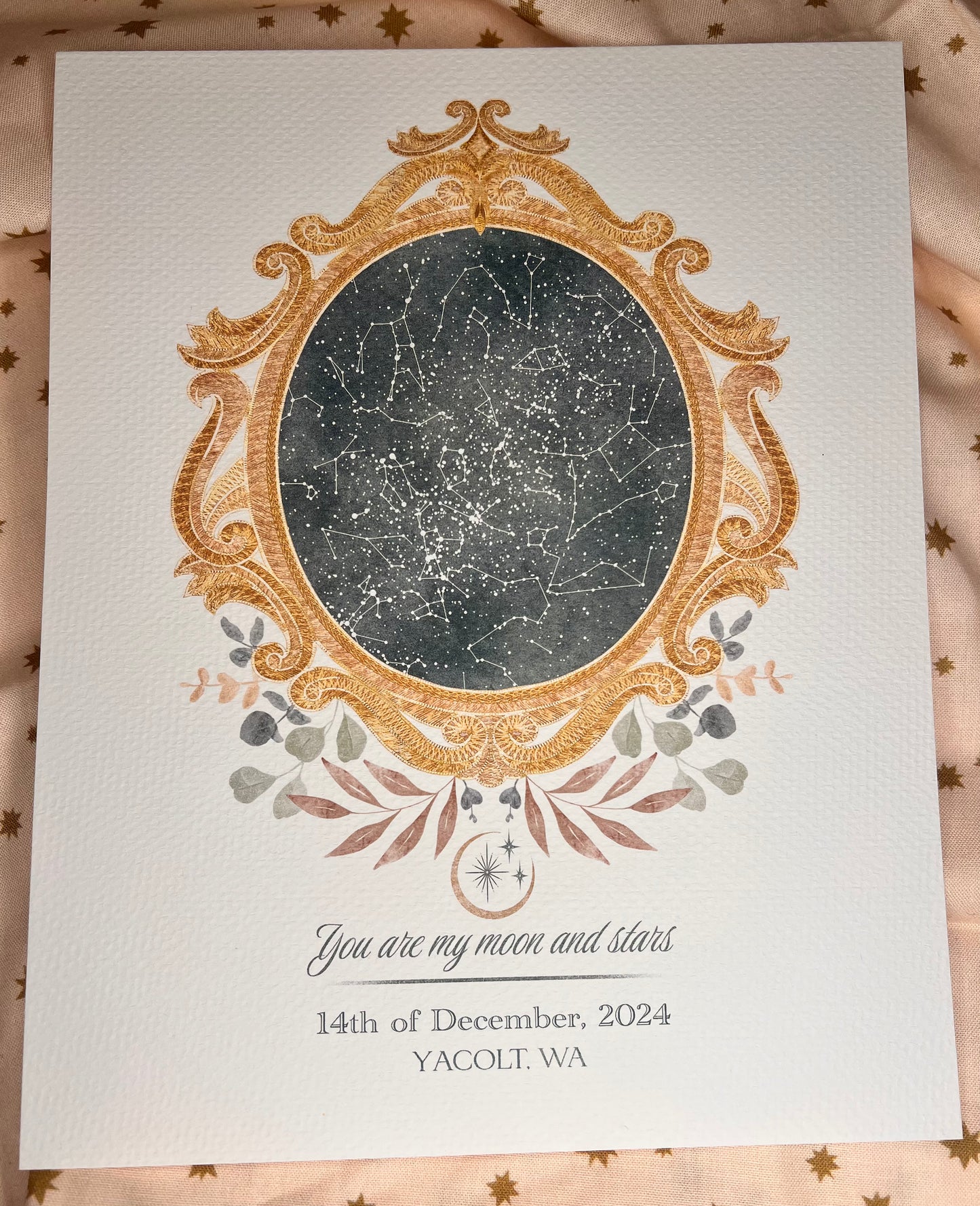 Custom Night Sky Print