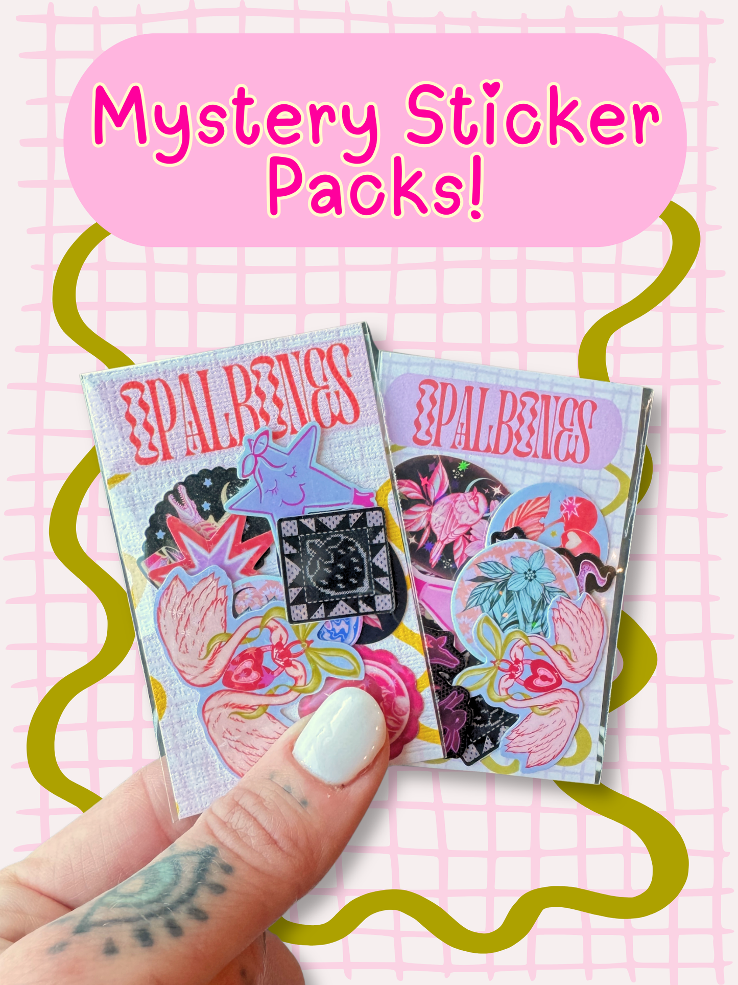 Mystery Sticker Packs!