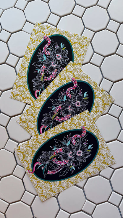 jungle snake | (Larger sizes available)