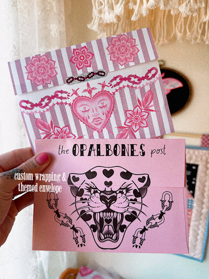 The Opalbones Post: AUGUST'S Monthly Mail club membership (ships 8/15)