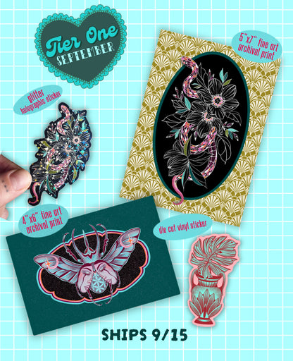 The Opalbones Post: SEPTEMBER'S Mail club membership (ships 9/15)