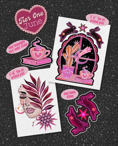 The Opalbones Post: JUNE'S Monthly Mail club membership (ships 6/15)