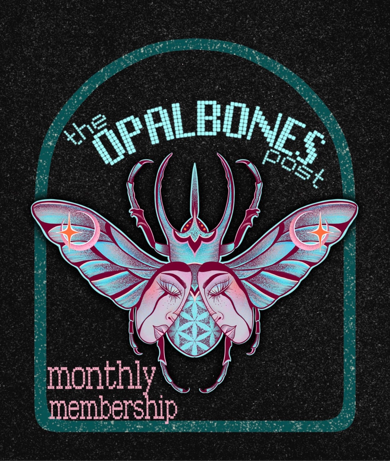 The Opalbones Post: SEPTEMBER'S Mail club membership (ships 9/15)