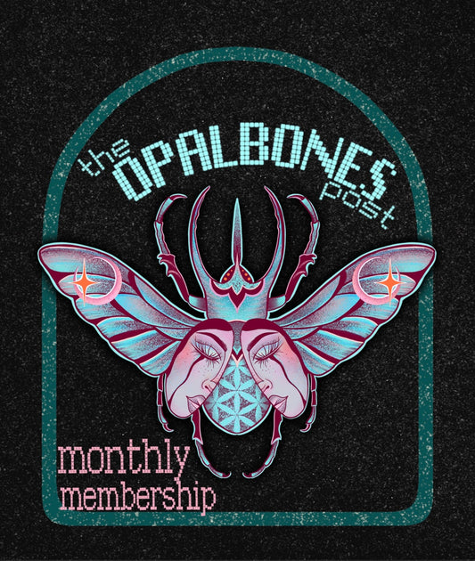 The Opalbones Post: SEPTEMBER'S Mail club membership (ships 9/15)