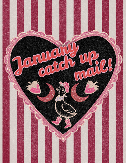 Catch Up Mail: JANUARY