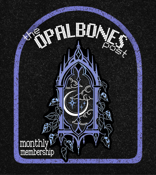 The Opalbones Post: NOVEMBER'S Mail club membership (ships 11/15)
