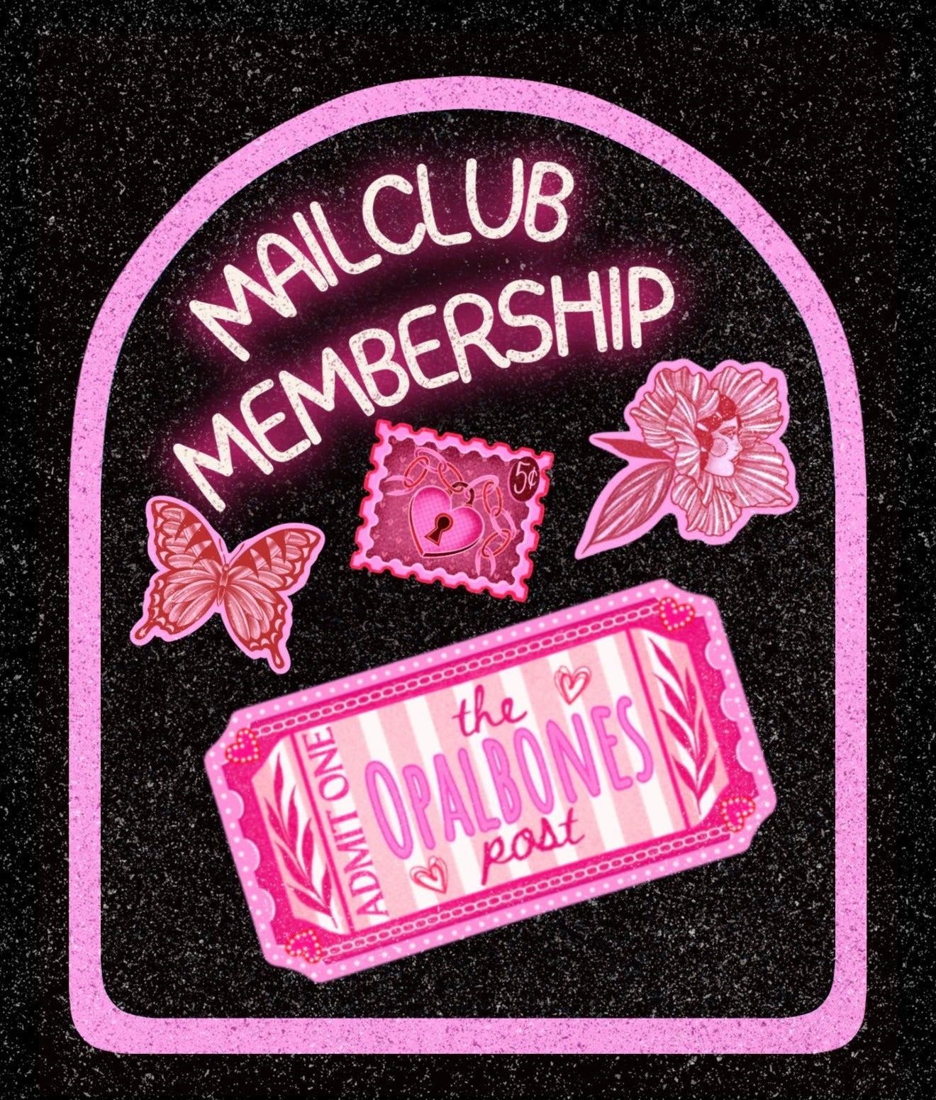The Opalbones Post: Monthly Mail club membership