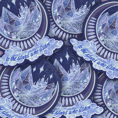 to the stars who listen: ACOTAR | Vinyl Sticker (Shipped INTERNATIONAL)