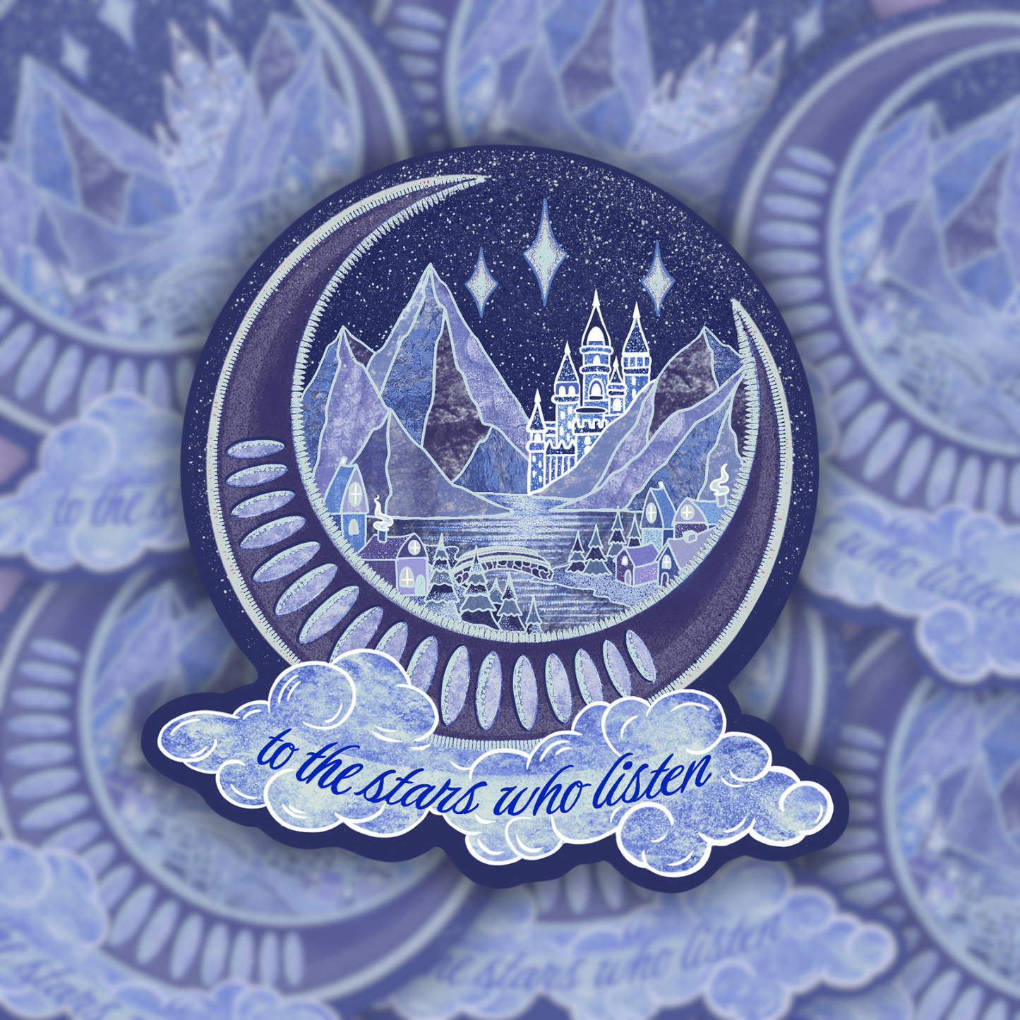 to the stars who listen: ACOTAR | Vinyl Sticker (Shipped INTERNATIONAL)
