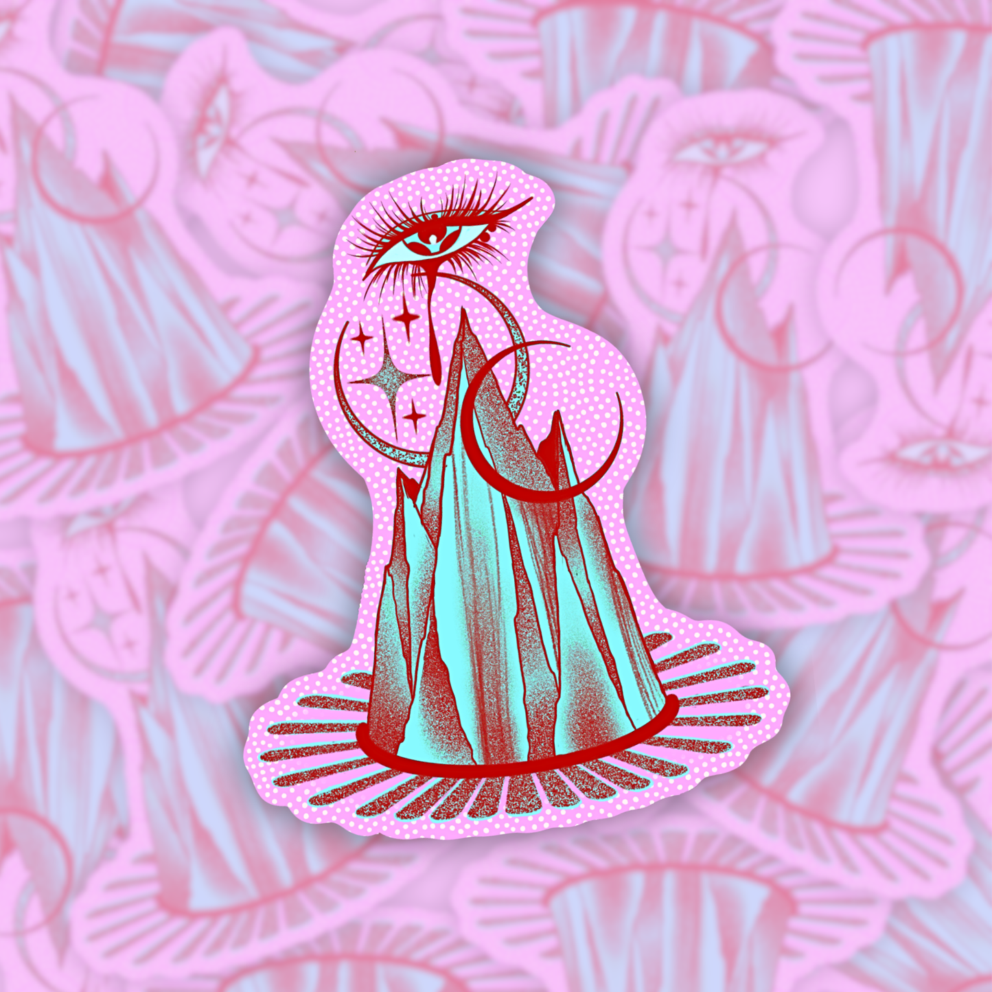 Tears on the Mountain| Vinyl Sticker