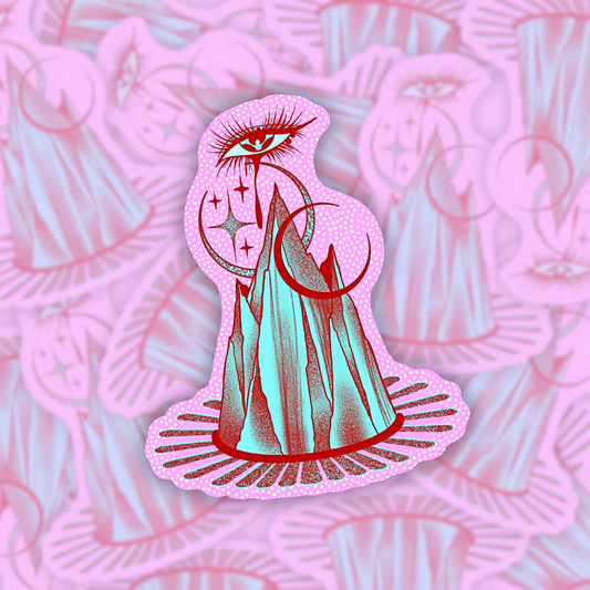 Tears on the Mountain| Vinyl Sticker