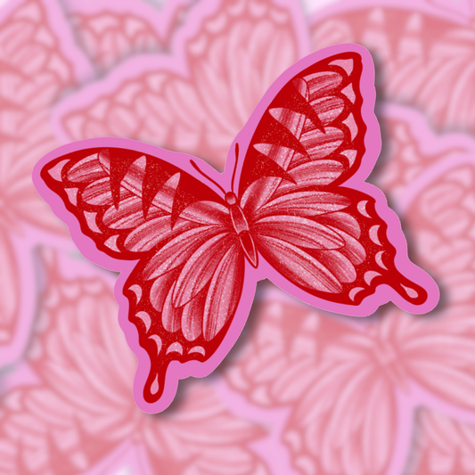 Candy Butterfly | Vinyl Sticker