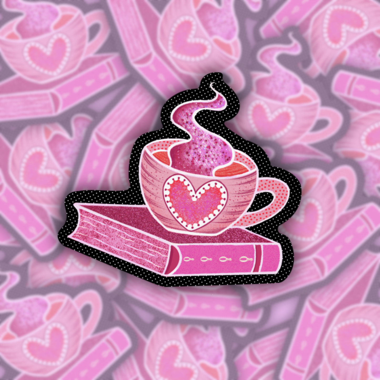 cozy reader| Vinyl Sticker (Shipped INTERNATIONAL)