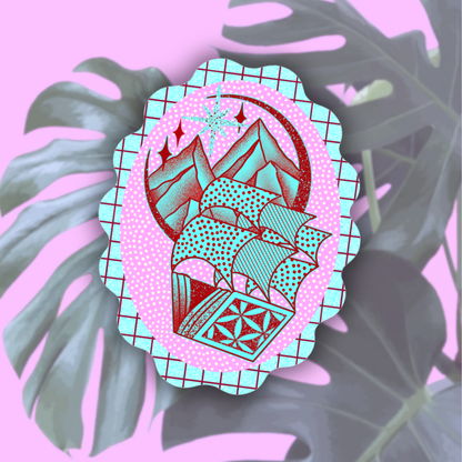 Sail Away | Vinyl Sticker