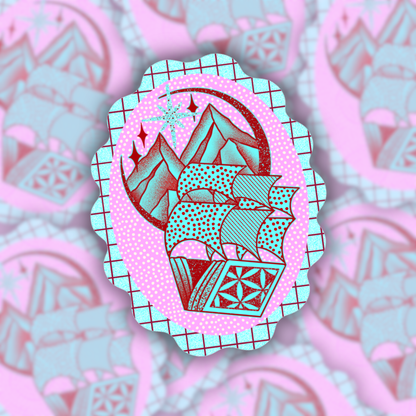 Sail Away | Vinyl Sticker
