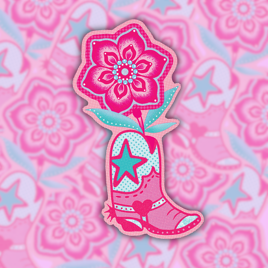 These boots were made for walkin' | Vinyl Sticker