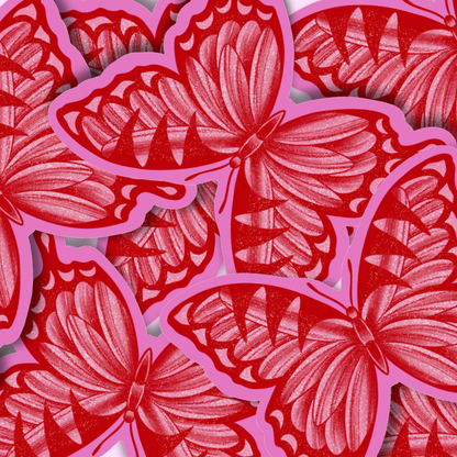 Candy Butterfly | Vinyl Sticker