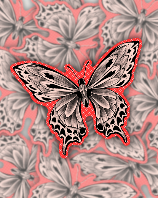 Woodland Butterfly | Vinyl Sticker
