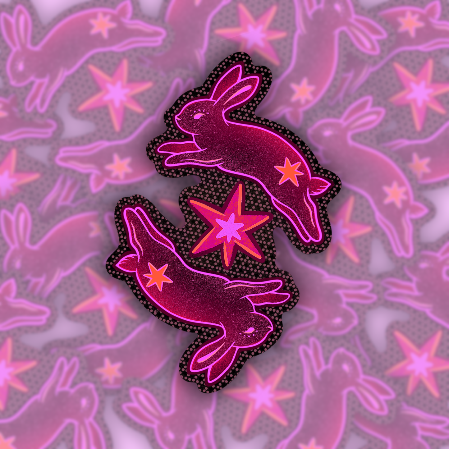 Buns in Space | Vinyl Sticker