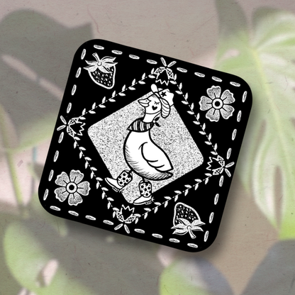 duck, duck, yeehaw goose! | Vinyl Sticker