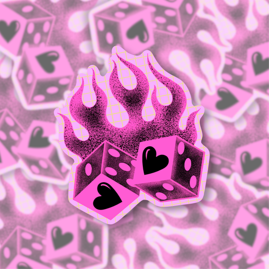 feeling lucky | Vinyl Sticker