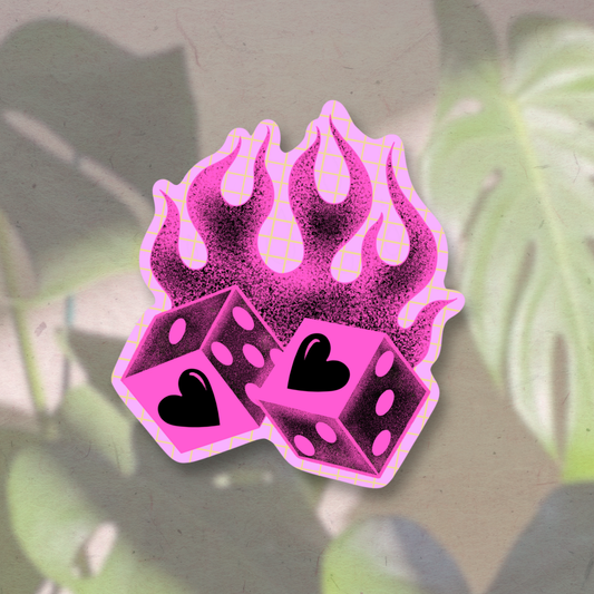 feeling lucky | Vinyl Sticker