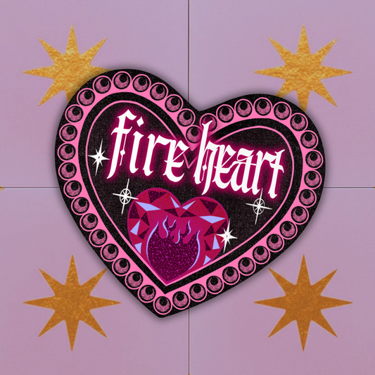 fireheart | Vinyl Sticker