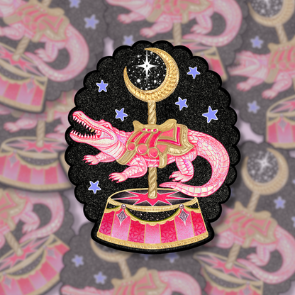 Gator Carousel | Vinyl Sticker