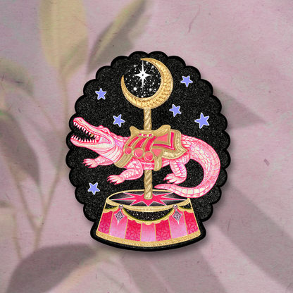 Gator Carousel | Vinyl Sticker